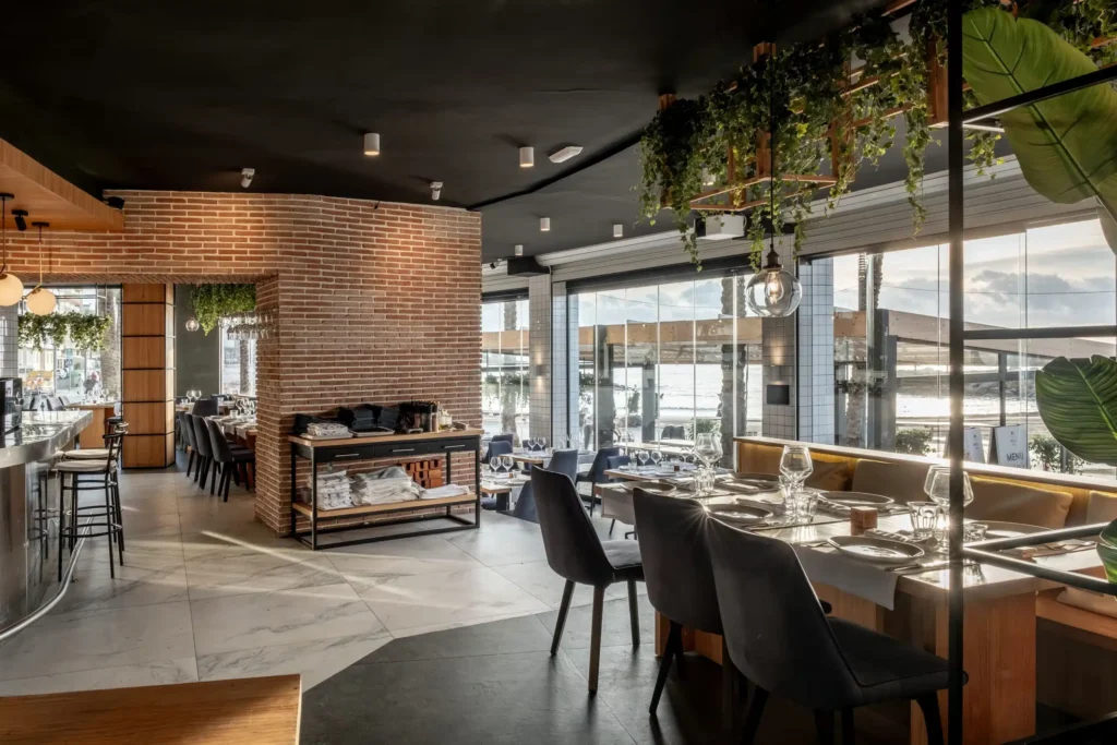 Interior del restaurante